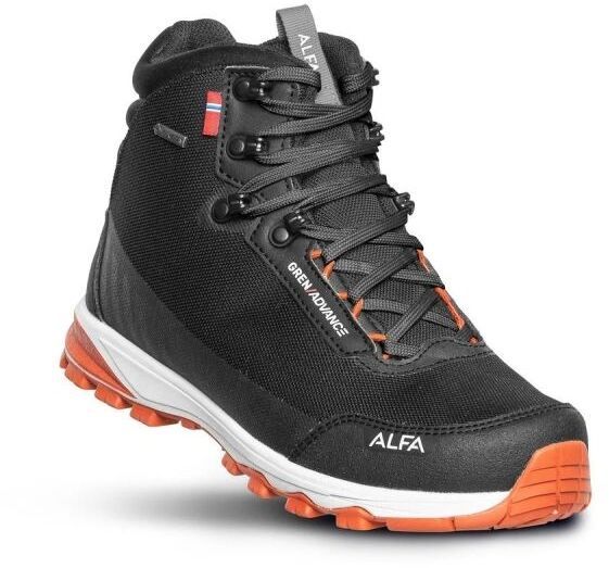 ALFA GREN ADVANCE GTX M Pánska turistická obuv, čierna, veľkosť