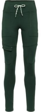 KARI TRAA ANELIE TIGHTS Dámske športové legíny, tmavo zelená, veľkosť