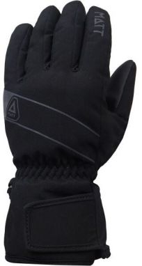 Matt PRIMATT GLOVES Pánske lyžiarske rukavice, čierna, veľkosť