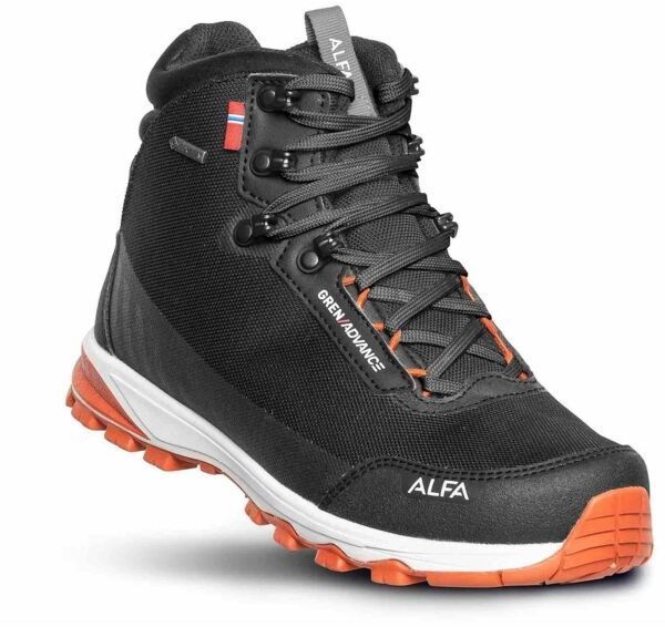 ALFA KJERR PERFORM GTX M Pánska turistická obuv, čierna, veľkosť