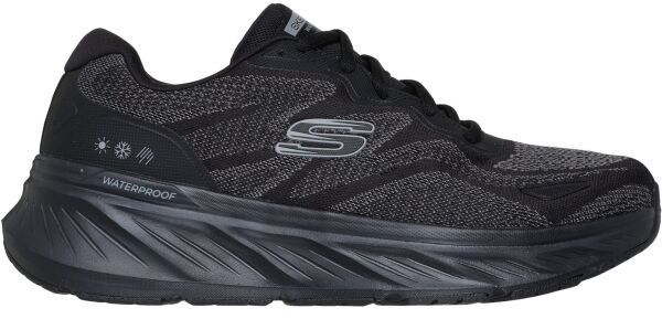 Skechers EDGERIDE - KONZO Pánska vychádzková obuv, čierna, veľkosť