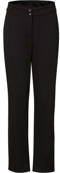 ALPINE PRO QVALA Dámske softshellové nohavice, čierna, veľkosť