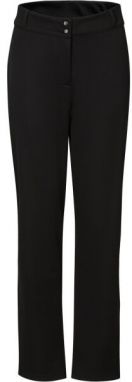 ALPINE PRO QVALA Dámske softshellové nohavice, čierna, veľkosť