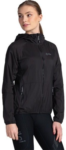KILPI ROSA Dámska ľahká outdoorová bunda, čierna, veľkosť