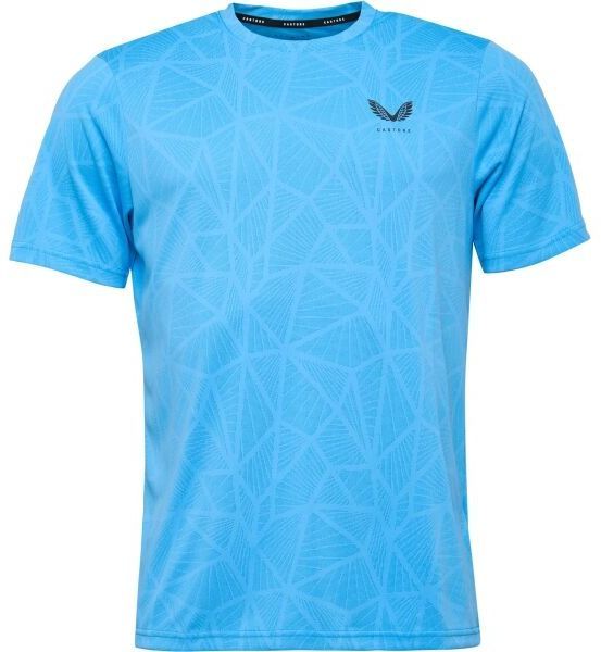 CASTORE ENGINEERED KNIT SS T-SHIRT Pánske tričko, modrá, veľkosť