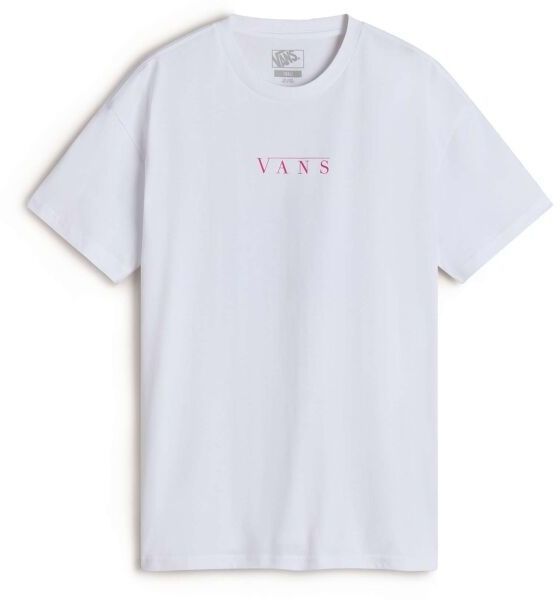 Vans TALK TALK OS TEE W Dámske tričko, biela, veľkosť