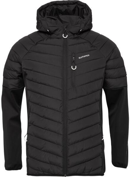 Klimatex FUEGO Pánska hybridná bunda, čierna, veľkosť