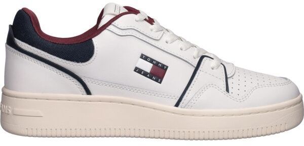 Tommy Hilfiger TJM RETRO BASKET Pánska vychádzková obuv, biela, veľkosť