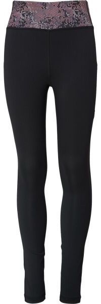 Fitforce ZANDALKA Dievčenské fitness legíny, čierna, veľkosť 128-134