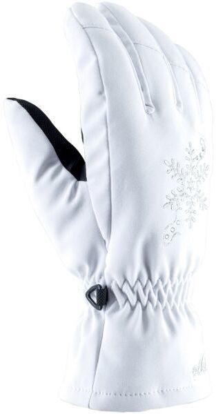 Viking ALIANA Dámske lyžiarske rukavice, biela, veľkosť
