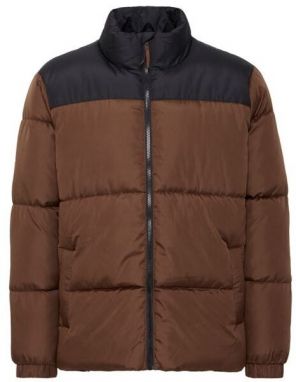 BLEND BHELWIN Pánska bunda, hnedá, veľkosť