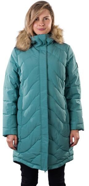 Northfinder RAELYNN Dámsky zimný kabát, tyrkysová, veľkosť
