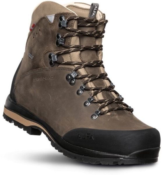 ALFA BERG ADVANCE GTX M Pánska turistická obuv, hnedá, veľkosť