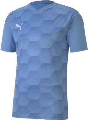 Puma TEAMFINAL 21 GRAPHIC JERSEY Pánske športové tričko, modrá, veľkosť