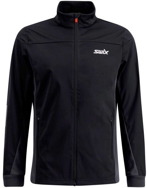 Swix CROSS JACKET M Pánska bežkárska bunda, čierna, veľkosť
