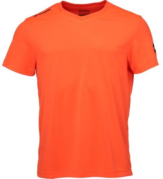 Lotto JERSEY TEAM EVO SS Pánsky futbalový dres, oranžová, veľkosť