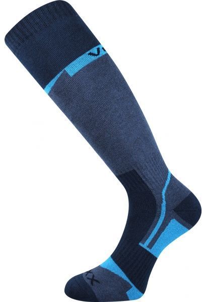 VoXX TULY Chlapčenské  lyžiarske podkolienky, tmavo sivá, veľkosť 14-16