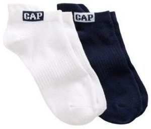 GAP V-GFIT 2PK ANKLE Dámske športové ponožky, biela, veľkosť