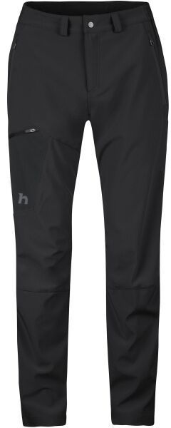 Hannah ASHER Pánske softshellové nohavice, čierna, veľkosť