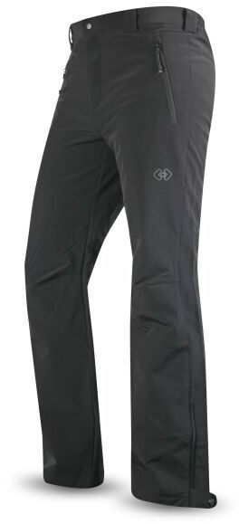 TRIMM MOTION PLUS Pánske softshellové nohavice, čierna, veľkosť XXXL