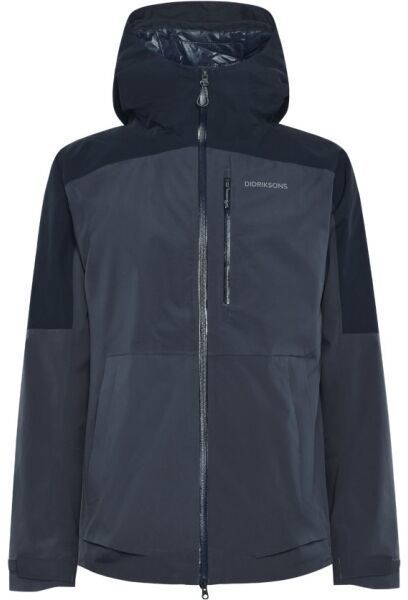 DIDRIKSONS POVEL Pánska zateplená bunda, sivá, veľkosť