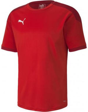 Puma TEAM FINAL 21 TRAINING JERSEY Pánske športové tričko, červená, veľkosť