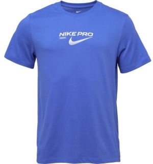 Nike DRI-FIT TEE PRO TRAINING M Pánske športové tričko, modrá, veľkosť