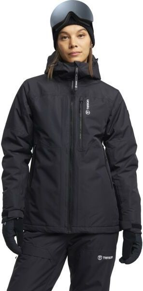 TENSON NISEKO SKI JACKET WOMEN Dámska lyžiarska bunda, čierna, veľkosť XXXL