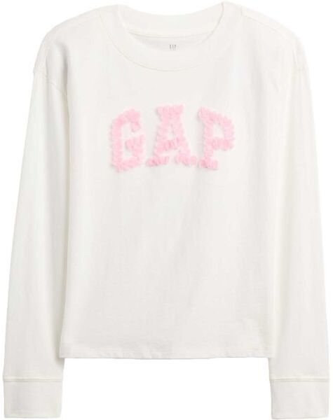 GAP V-LS ELV GR Dievčenské tričko, biela, veľkosť