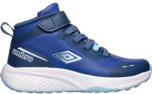 Umbro RAMSEY MID Detská voľnočasová členková obuv, tmavo modrá, veľkosť 35