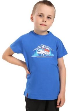 KILPI SALO Chlapčenské bavlnené tričko, modrá, veľkosť