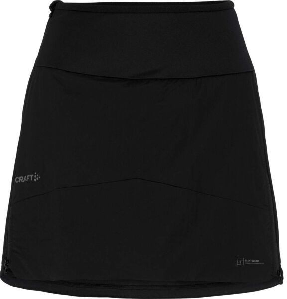 Craft ADV NORDIC TRAINING INSULATE SKIRT W Dámska bežkárska sukňa, černá, veľkosť