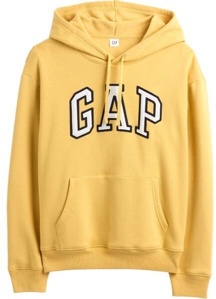 GAP V-GAP HERITAGE PO HD Dámska mikina s logom, žltá, veľkosť