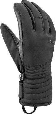 Leki VALLARTA BASE ZERO W Dámske lyžiarske rukavice, čierna, veľkosť