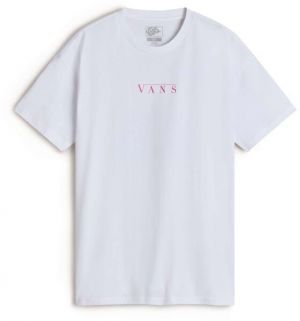 Vans TALK TALK OS TEE W Dámske tričko, biela, veľkosť