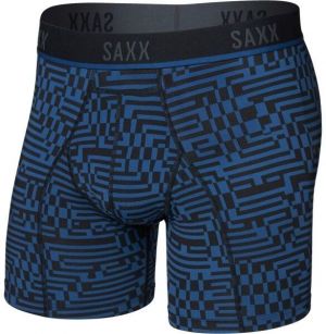 SAXX KINETIC LIGHT-COMPRESSION MESH BOXER BRF Športové boxerky, modrá, veľkosť