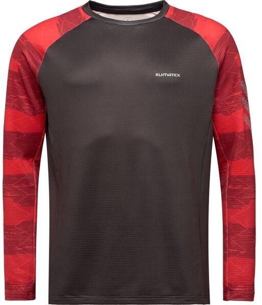 Klimatex SHELOB WARM Pánske MTB tričko, čierna, veľkosť XXXL