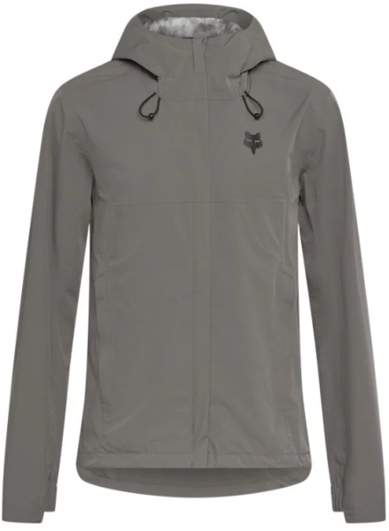 Fox RANGER WATER JACKET Bunda na bicykel, sivá, veľkosť XXL