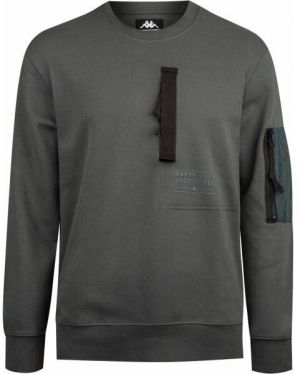 Kappa GONATHOS Pánska mikina, tmavo zelená, veľkosť XXL