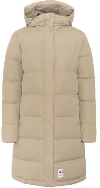 KARI TRAA KYTE Dámska páperová parka, béžová, veľkosť