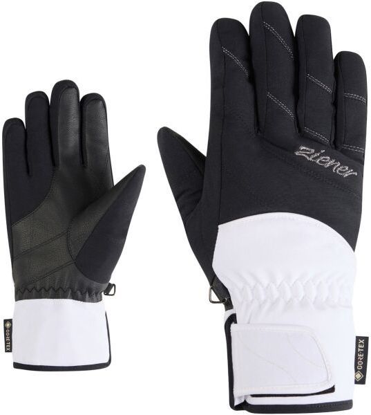 Ziener KATIMA-Z GTX LADY Dámske lyžiarske rukavice, čierna, veľkosť