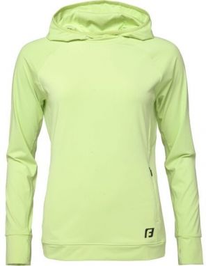 Fitforce NOSKANA Dámska fitness mikina, žltá, veľkosť