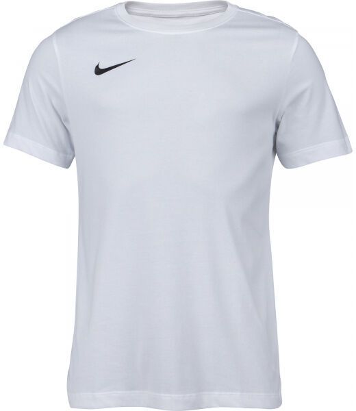 Nike DIR-FIT PARK Pánske futbalové tričko, biela, veľkosť