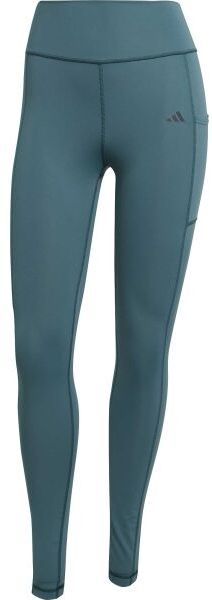 adidas OPIMET ST HR 1/1 Dámske športové legíny, tmavo zelená, veľkosť