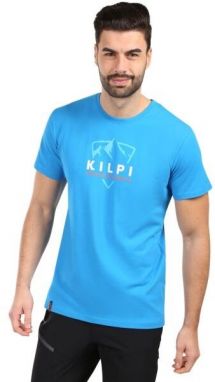 KILPI DISCOVER Pánske bavlnené tričko, svetlomodrá, veľkosť