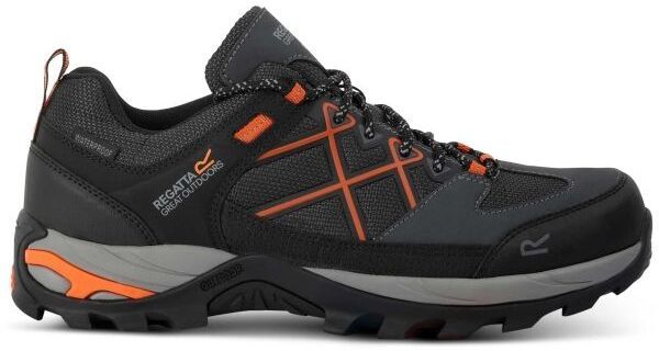 REGATTA OUTDOORS SAMARIS III LOW Pánska treková obuv, tmavo sivá, veľkosť