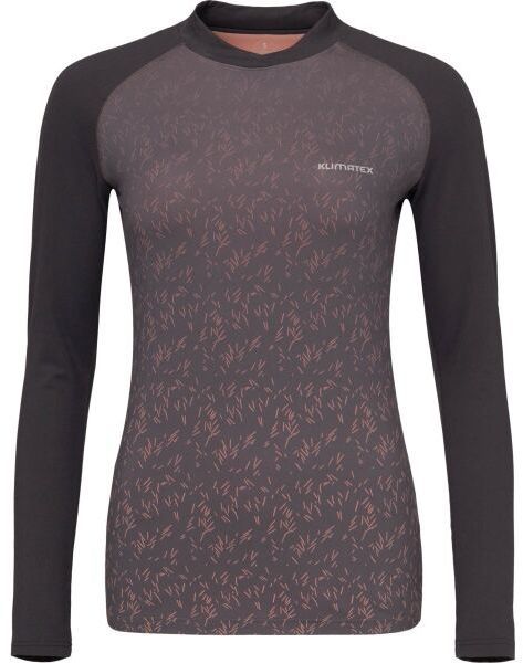 Klimatex ETNA Dámske funkčné tričko s dlhými rukávmi, čierna, veľkosť