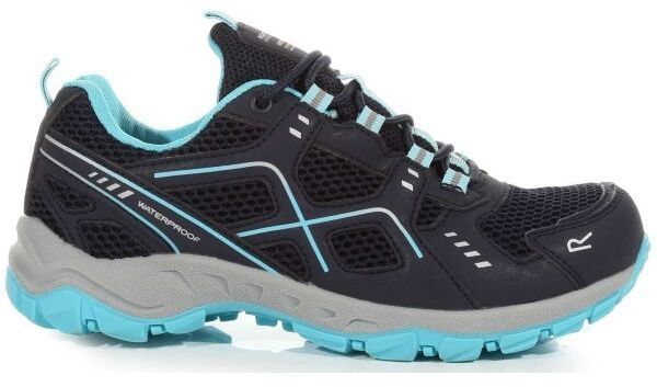 REGATTA OUTDOORS VENDEAVOUR W Dámska treková obuv, tmavo modrá, veľkosť