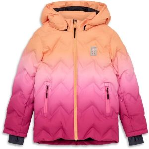 LEGO® kidswear LWJESTED 709 Detská lyžiarska bunda, lososová, veľkosť