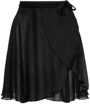 PAPILLON LONG SKIRT Detská sukňa na balet, čierna, veľkosť